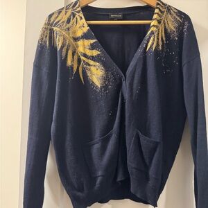 Navy Cardigan - light and soft!